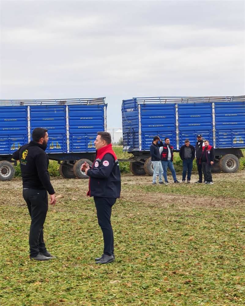 Şeker pancarı tarlalarında gelişim, verim ve zararlı kontrolleri yapıldı