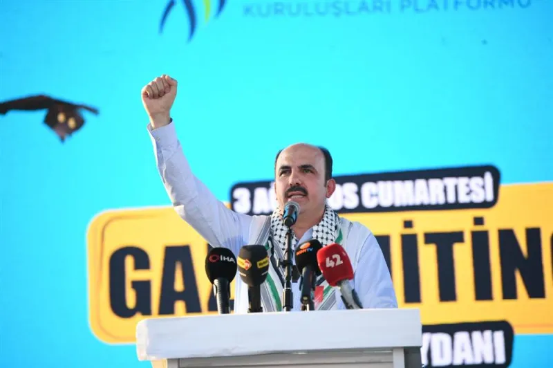 Başkan Altay: Özgür Filistin Asla Yalnız Değildir