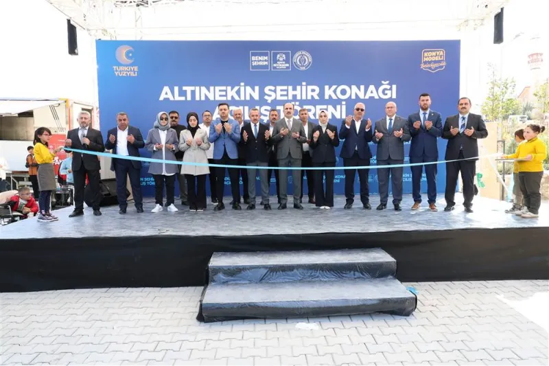 Altınekin Şehir Konağı Düzenlenen Törenle Açıldı