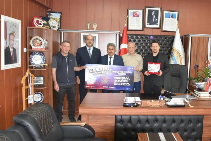 TEKNOFEST’te Derece Alan Ekiplere Tebrik