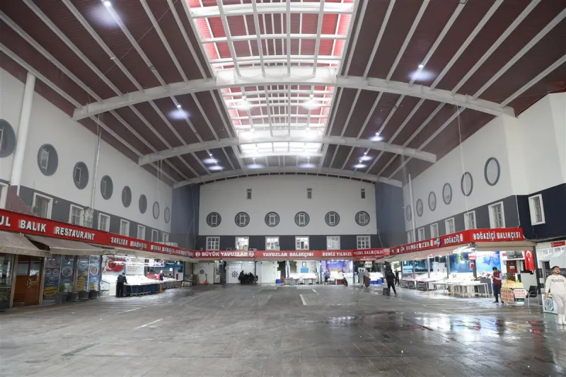 Konya Balık Hali’nde Bakım ve Yenileme Çalışmaları Tamamlandı