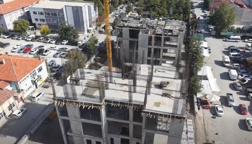 Çumra Hükümet Konağı Projesi Hızla Yükseliyor
