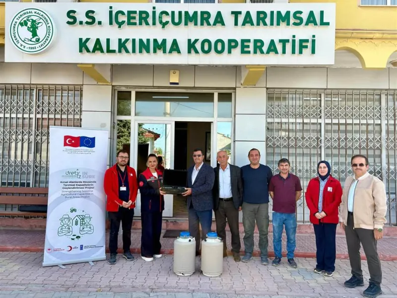 İçeriçumra Tarımsal Kalkınma Kooperatifi’ne Ekipman Desteği
