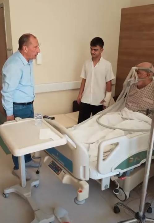 Çumra’da Hastanede Tedavi Gören Hemşehrilere Geçmiş Olsun Ziyareti
