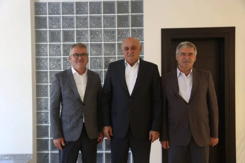 Seydişehir Belediye Başkanı Ustaoğlu'ndan PANKOBİRLİK Başkanı Erkoyuncu'ya Hayırlı Olsun Ziyareti
