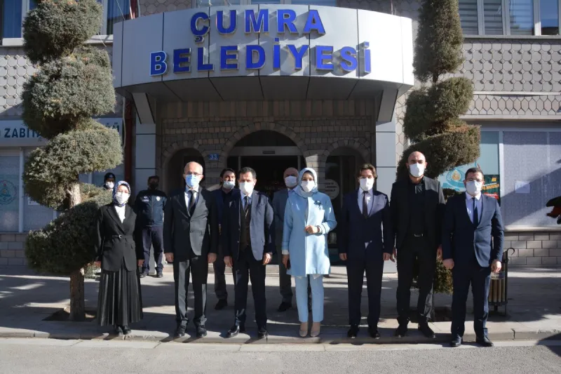 MİLLETVEKİLİ ZİYA ALTUNYALDIZ’DAN ÇUMRA’YA ZİYARET