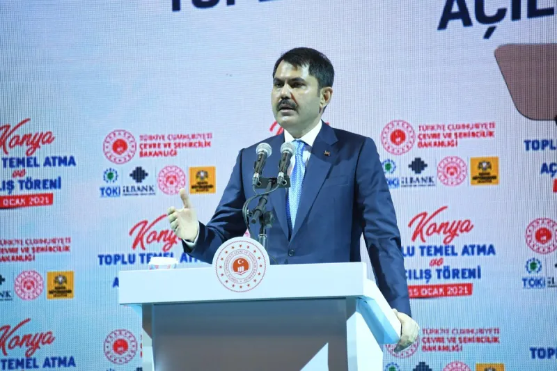 Çevre ve Şehircilik Bakanı Murat Kurum: