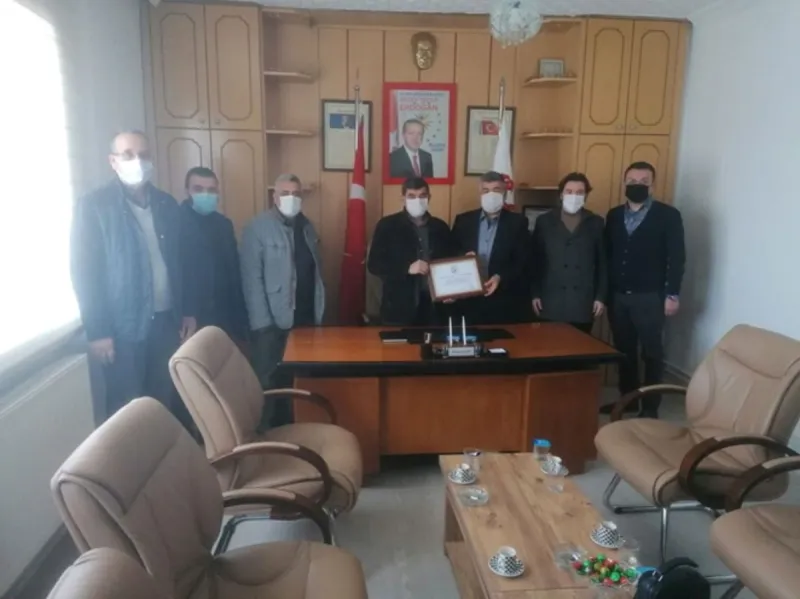 ÇUMRA TİCARET VE SANAYİ ODASINDAN ÇUMRA ESNAF VE SANATKARLAR ODASINA ZİYARET