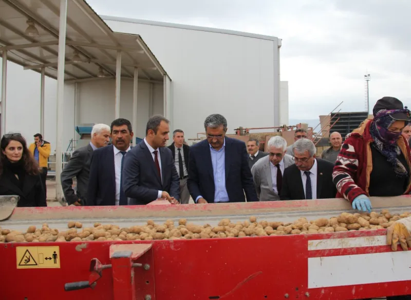 KONYA ŞEKER PATATES ÜRETİCİSİNE DE MAĞDURİYET YAŞATMADI