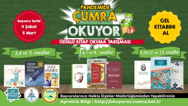 PANDEMİDE ÇUMRA OKUYOR