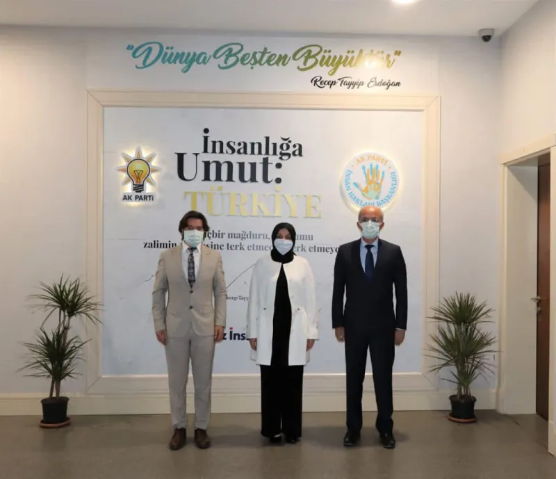ÇUMRA HEYETİNDEN DR. LEYLA ŞAHİN USTA’YA ZİYARET