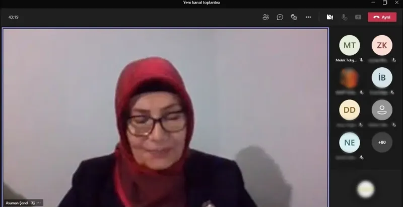 ANADOLU LİSESİ “YUNUS EMRE’DE İLAHİ AŞK’’ KONULU ONLİNE KONFERANS DÜZENLENDİ
