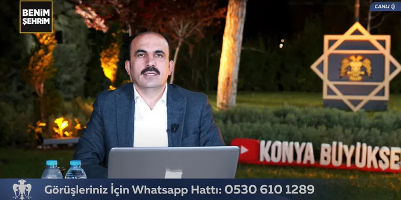 Konya Büyükşehir Belediye Başkanı Uğur İbrahim Altay: “BU YIL 28 İLÇEYE 700 MİLYONLUK  YATIRIM YAPACAĞIZ”