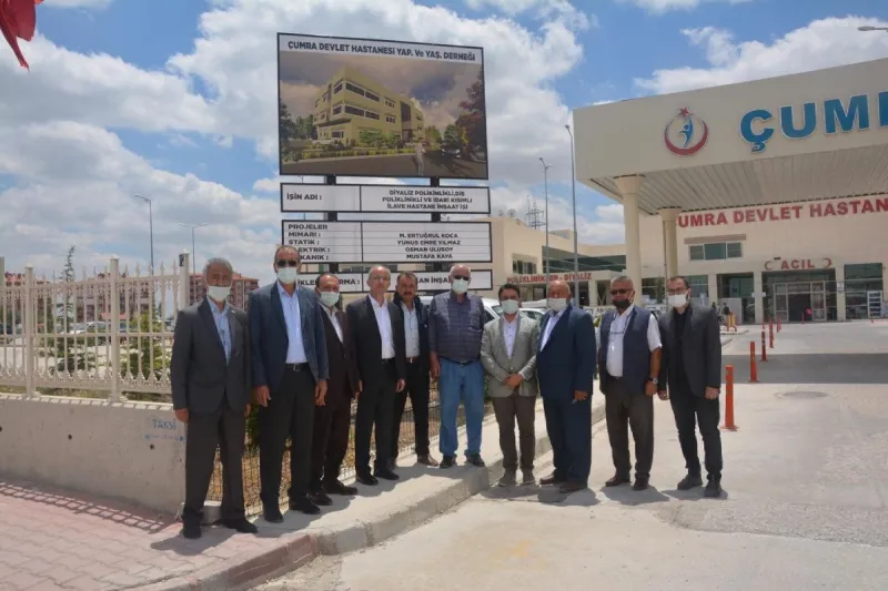 HASTANE EK BİNASI YAPIMI İÇİN  İSTİŞARE TOPLANTISI DÜZENLENDİ