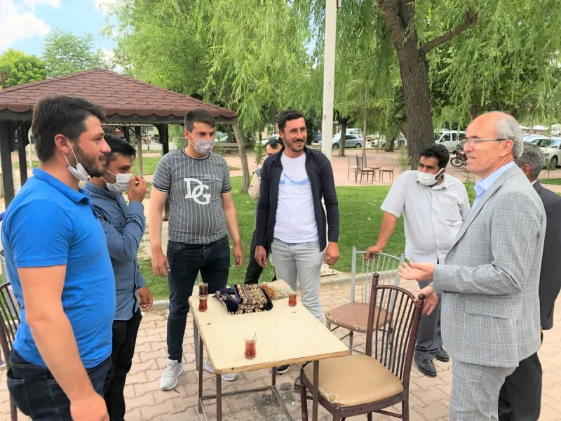ÇUMRA BELEDİYE BAŞKANI RECEP CANDAN ALİBEYHÜYÜĞÜ VE İÇERİÇUMRA HALKININ İSTEKLERİNİ DİNLEDİ