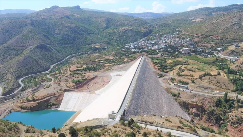 AFŞAR HADİMİ BARAJI’NDA SU TUTULDU