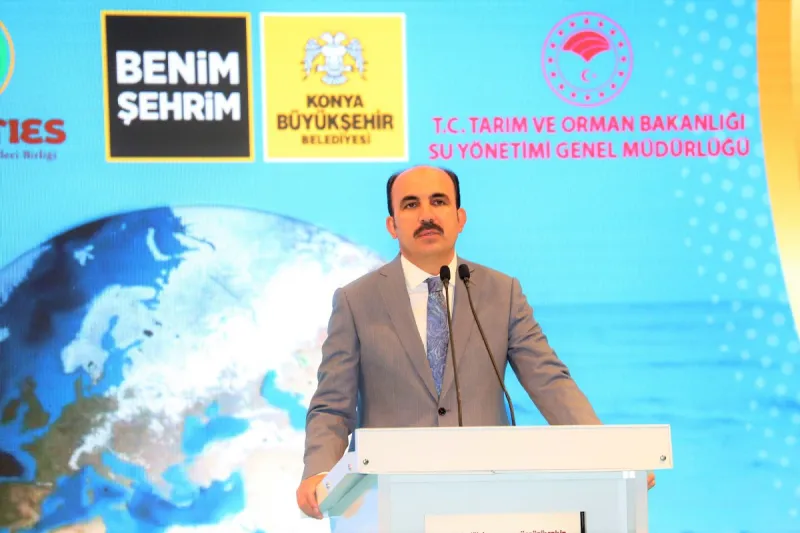 Konya Büyükşehir Belediye Başkanı Uğur İbrahim Altay: “TARIMI SÜREKLİ KILMANIN TEK YOLU SUYUN KONTROLLÜ KULLANILMASIDIR”