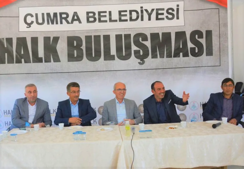 Çumra Belediye Başkanı Recep Candan; “GAYRETİMİZ HEMŞEHRİLERİMİZİ MUTLU ETMEK İÇİN”