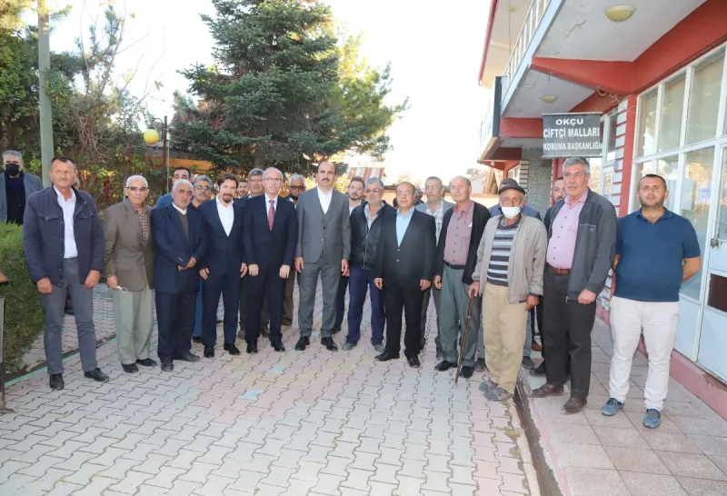 Uğur İbrahim Altay Çumra'da mahalleleri ziyaret etti
