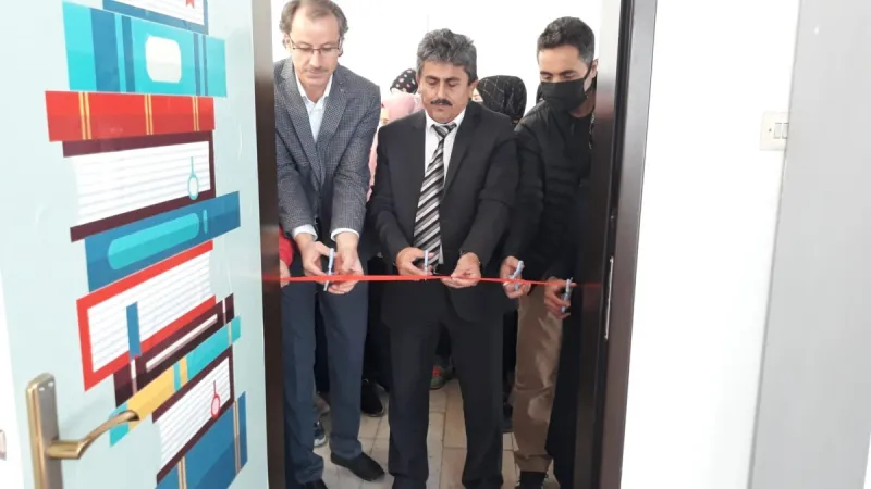 33 OKULUMUZA YENİ KÜTÜPHANE