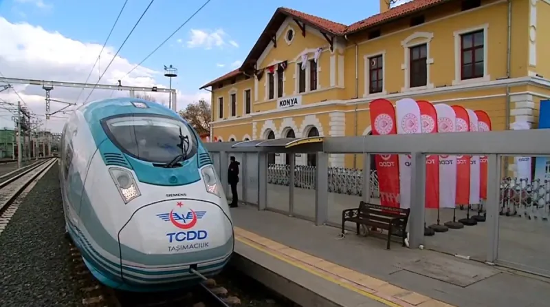 Cumhurbaşkanı Recep Tayyip Erdoğan; “KONYA-KARAMAN HIZLI TREN HATTI’NIN  AÇILIŞINI YAPARAK YENİ BİR DÖNEMİ BAŞLATIYORUZ”