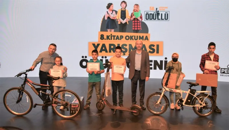 ONLİNE KİTAP OKUMA YARIŞMASINDA ÖDÜLLER SAHİPLERİNİ BULDU