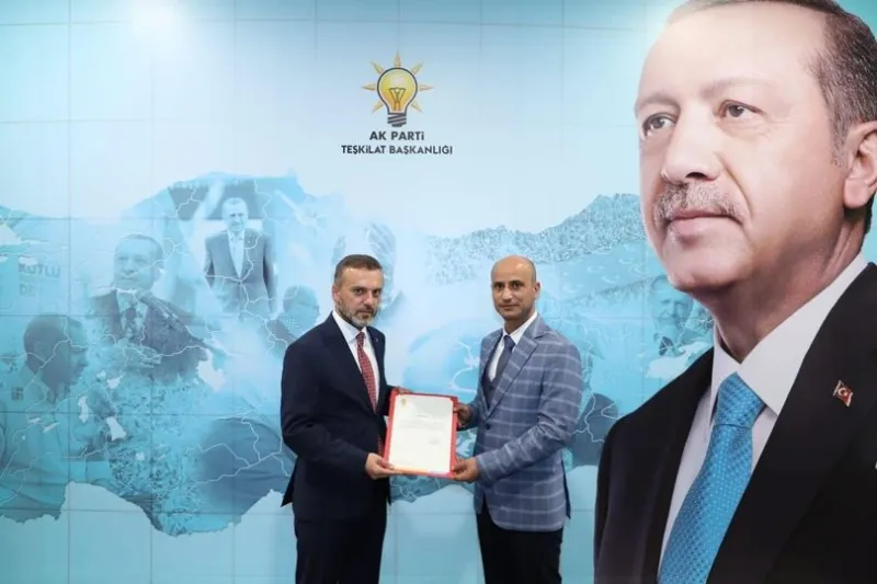Ak Parti Çumra İlçe Başkanı Ebubekir Çam oldu