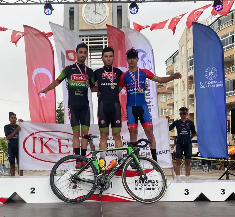 TORKULU PEDALLARI KARAMAN’DA FIRTINA GİBİ ESTİ