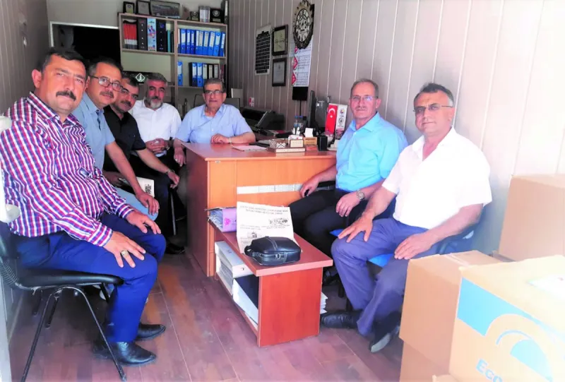 TÜRK DİYANET VAKIF-SEN KONYA ŞUBESİ VE TÜRK YEREL HİZMET-SEN KONYA, KARAMAN VE AKSARAY ŞUBESİNDEN GAZETEMİZE ZİYARET