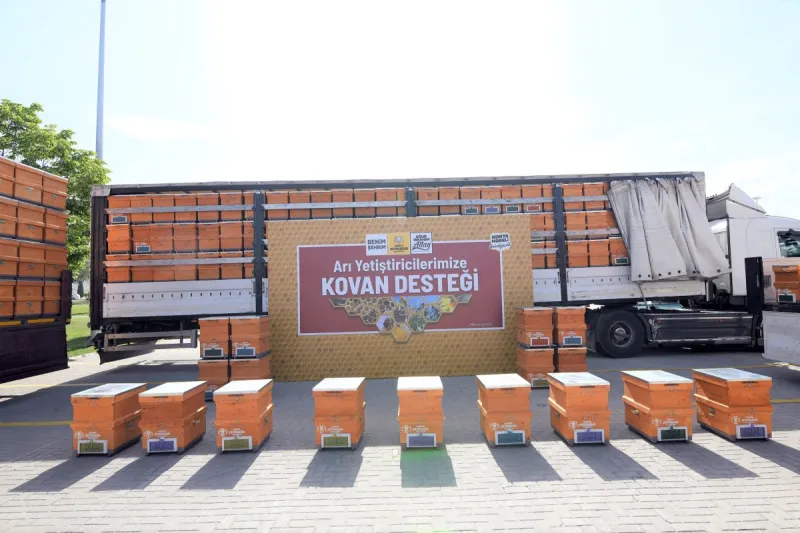 ARI ÜRETİCİSİNE YÜZDE 50 HİBELİ ARI KOVANI DESTEĞİ