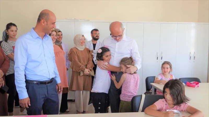 BAŞKAN  CANDAN’DAN  KURSLARA ZİYARET