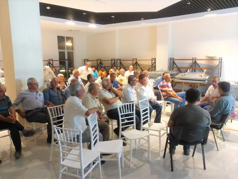 YALIHÜYÜK’TE ÇİFTÇİ TOPLANTISI YAPILDI