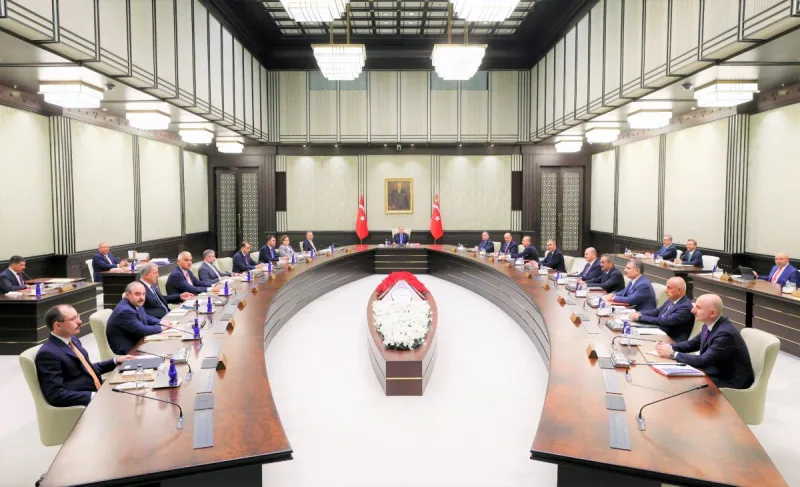 CUMHURBAŞKANLIĞI KABİNESİ TOPLANDI