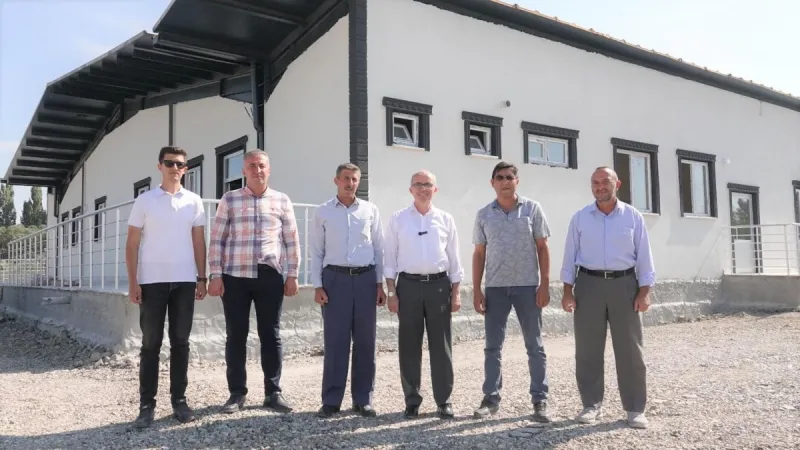 BAŞKAN CANDAN KARKIN’DA  İNCELEMEDE BULUNDU