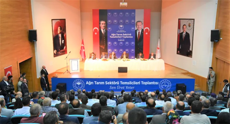 TARIM VE ORMAN BAKANI KİRİŞCİ AĞRI’DA KONUŞTU