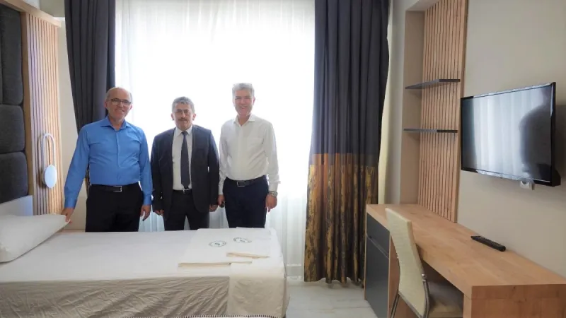ÇUMRA SABANCI ÖĞRETMENEVİ YENİ BİNASINDA