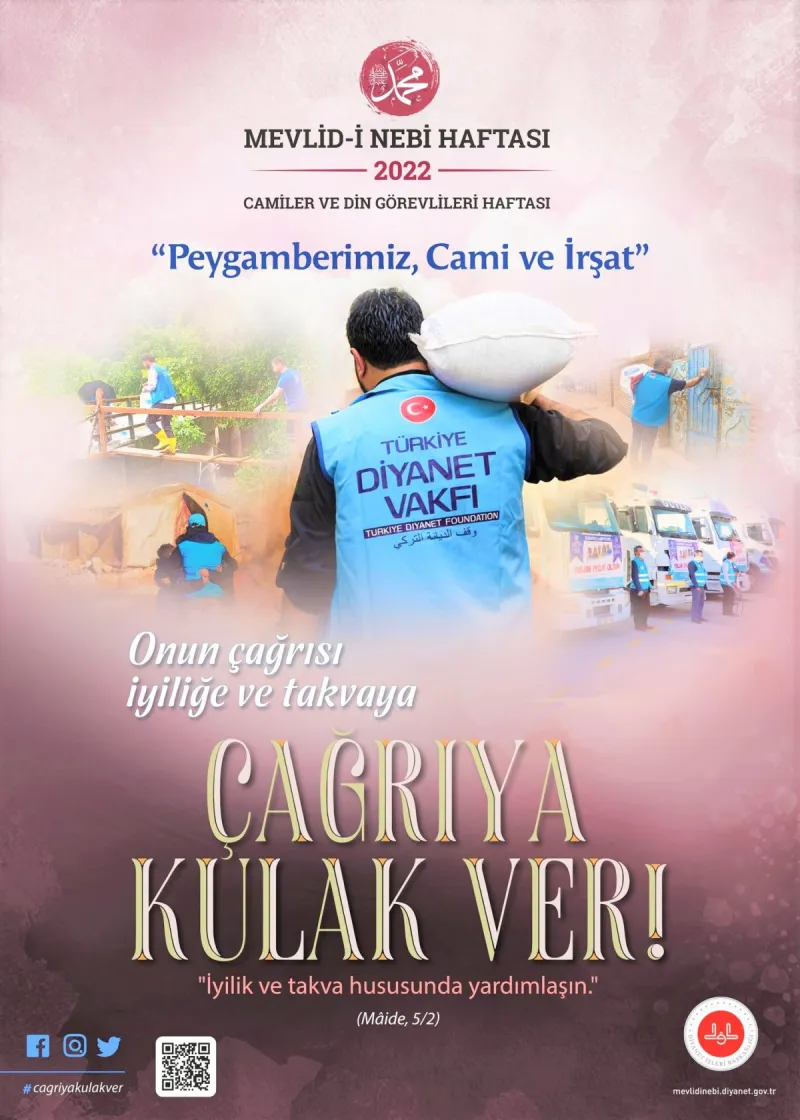 İKİ ÖZEL HAFTA “PEYGAMBERİMİZ, CAMİ VE İRŞAT” TEMASIYLA KUTLANACAK