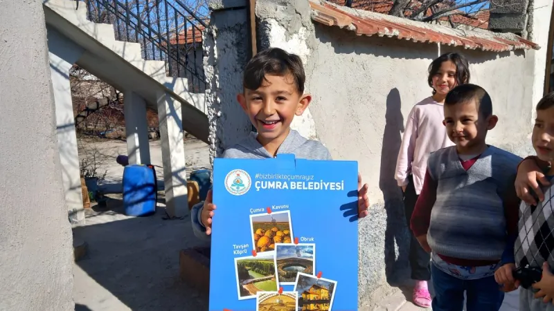 ÇUMRA'LI ÇOCUKLARIN ŞİVLİLİK SEVİNCİ