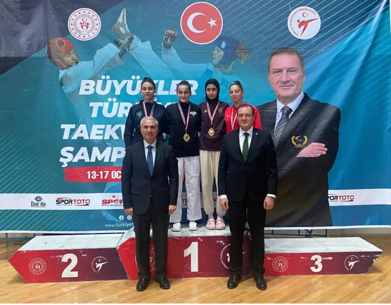 MERAM BELEDİYESPORLU 2 TAEKWONDOCU MİLLİ TAKIMDA