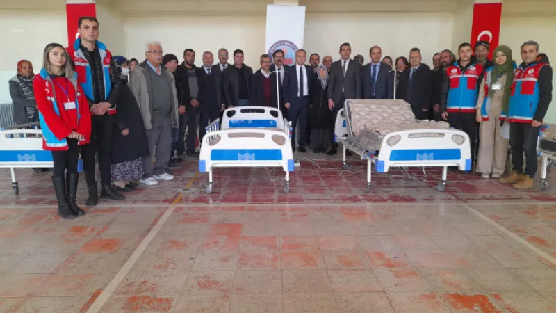 KAYMAKAMLIKTAN İHTİYAÇ SAHİPLERİNE HASTA YATAĞI