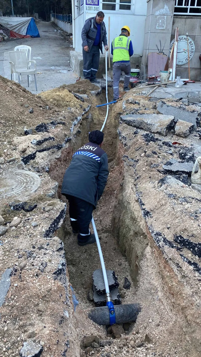 KONYA BÜYÜKŞEHİR HATAY`A  SOKAK ÇEŞMELERİ YAPIYOR