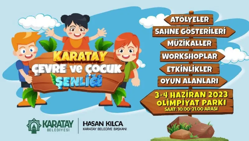 KARATAY BELEDİYESİ’NDEN ÇOCUK ŞENLİĞİ