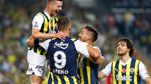 Fenerbahçe, Gaziantep FK'yı 2-1 mağlup etti