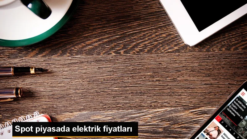 Spot piyasada elektrik fiyatları - Son Dakika