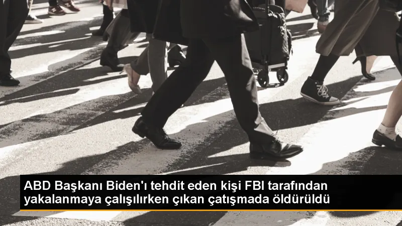 ABD Başkanı Joe Biden'ı tehdit eden zanlı çatışmada öldürüldü