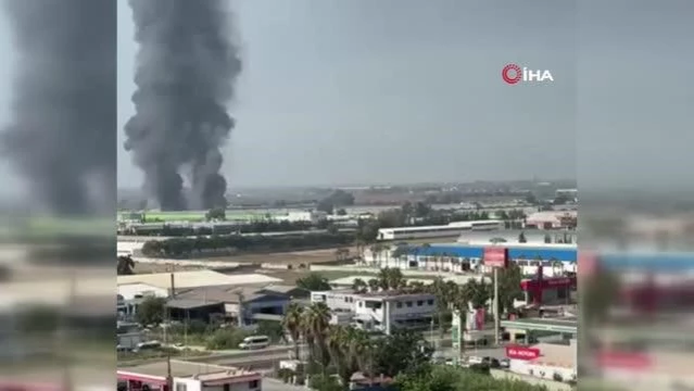 Adana'da 18 iş yerine sıçrayan yangın kontrol altına alındı