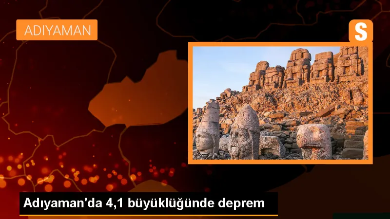 Adıyaman'da 4,1 büyüklüğünde deprem - Son Dakika