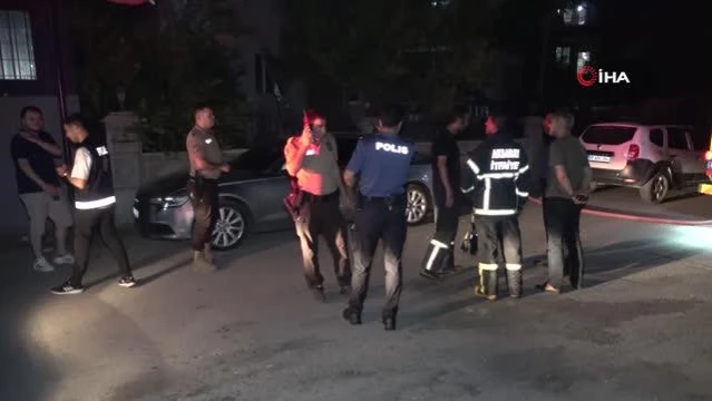 Aksaray'da 8 Katlı Apartmanda Korkutan Yangın