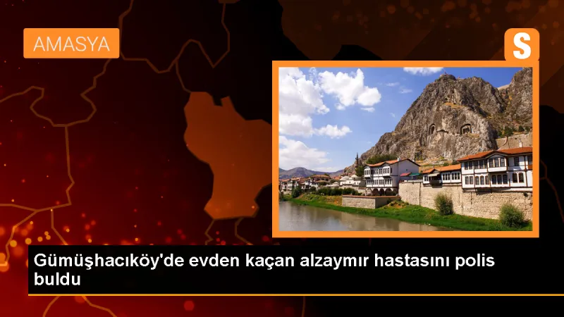 Amasya'da kaybolan 91 yaşındaki alzaymır hastası bulundu