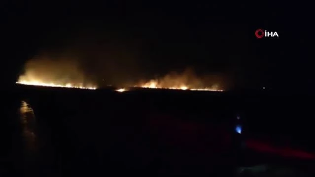 Amasya'da merada korkutan yangın - Son Dakika